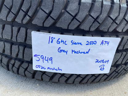 NEW 18" GMC Sierra AT4X Chevy Silverado 2500 3500 OEM wheels rims SET RIM# 5949