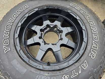 18x9 18" VOXX GFX TR12 wheels rims 8x165 8x6.5 Chevy GMC Ram 2500 3500