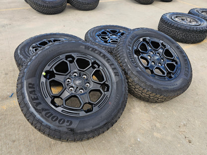 18" Ford Ranger OEM wheels rims Bronco black 2024 2025 2026 2027 NEW