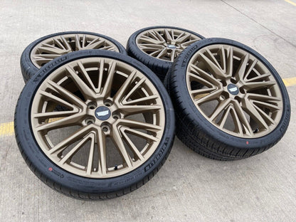 20" Cadillac CT5 Blackwing OEM Bronze wheels rims 4843 tires 2023 2024 2025 NEW