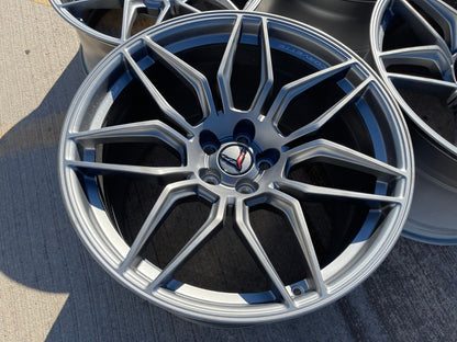20" + 21" Chevy Corvette Z06 C8 OEM wheels rims 95580 95581 SET NEW