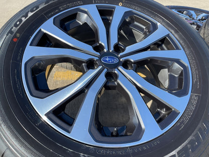 18" Subaru Outback Legacy Forester OEM wheels rims 68869 tires NEW TOYO