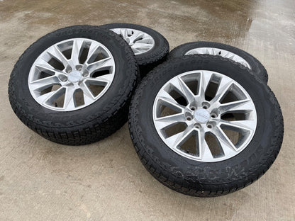 20" Chevy Tahoe Silverado LTZ 5920 OEM wheels rims Yukon BRIDGESTONE A/T NEW