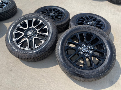 20" Toyota Tundra TRD wheels rims OEM SET TSS # 75276 95295 Sequoia FALKEN A/T3