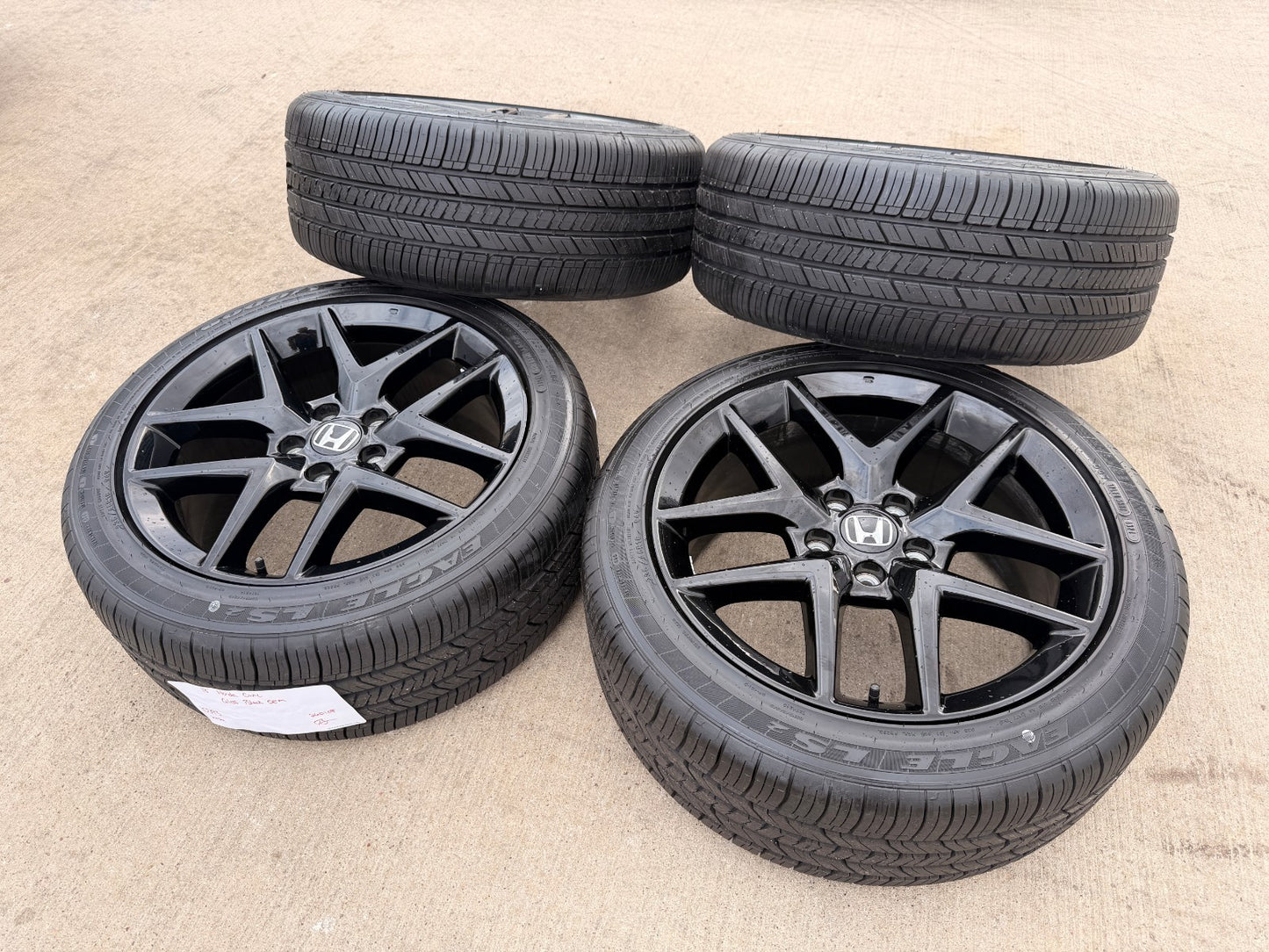 18" Honda Civic wheels rims OEM 10393 H-RV Accord tires GOODYEAR NEW 2025 2026