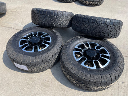 18" GMC Sierra AT4X Chevy Silverado 2500 3500 OEM 5949 wheels rims SET NITRO 34"