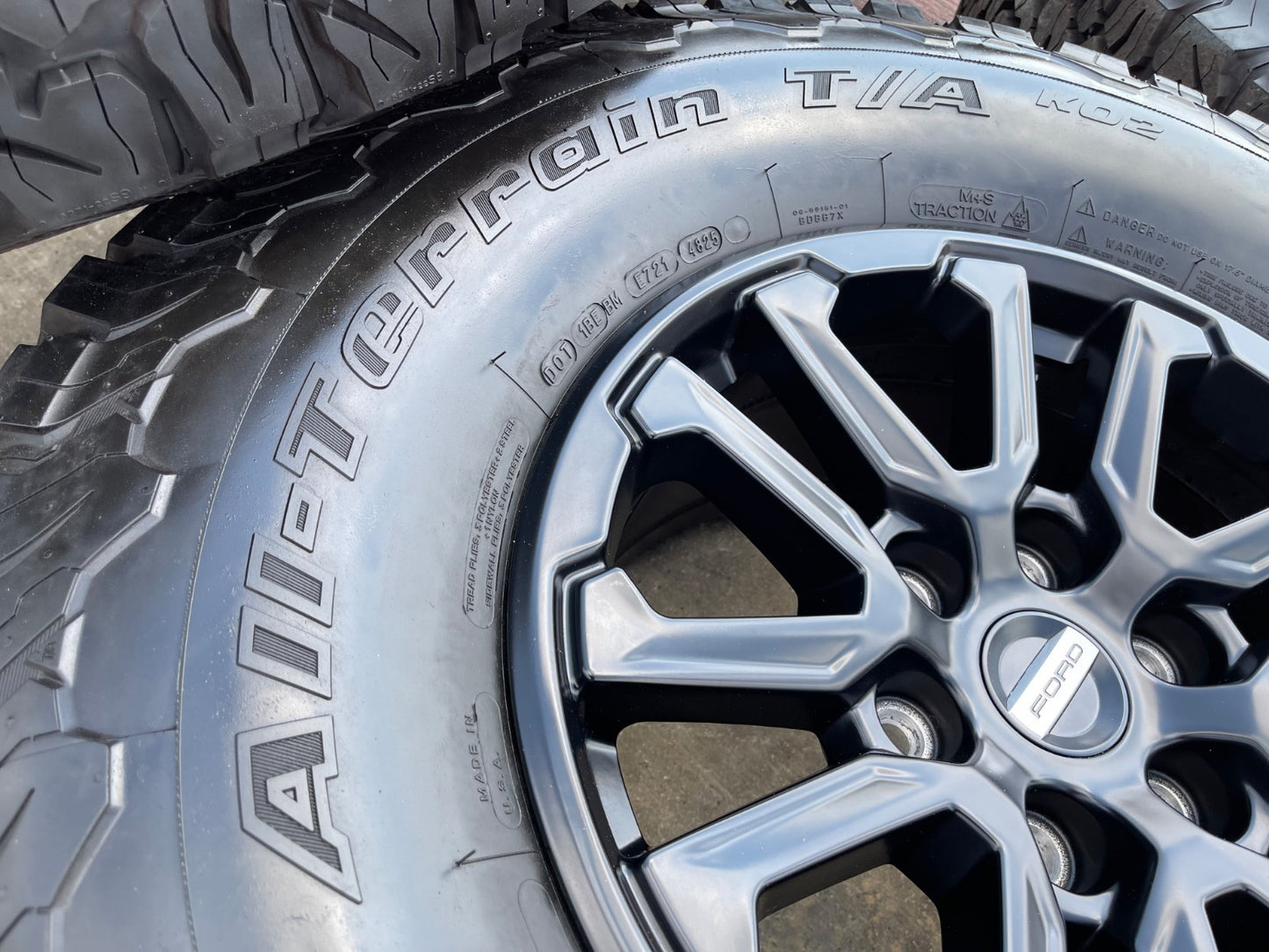 17" Ford F-150 Raptor OEM 10611 rims wheels Bronco SET 2026 2027 BFG 35" NEW