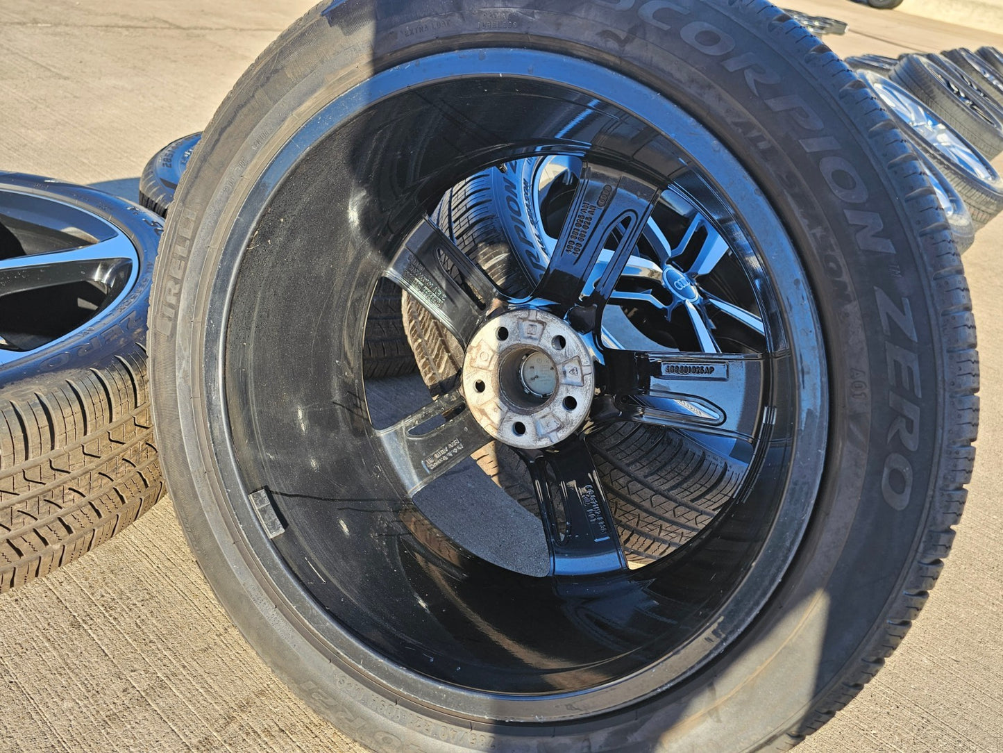 21" Audi SQ5 SQ7 SQ8 OEM wheels rims 58939 Q7 Q8 Q5 RS S PIRELLI