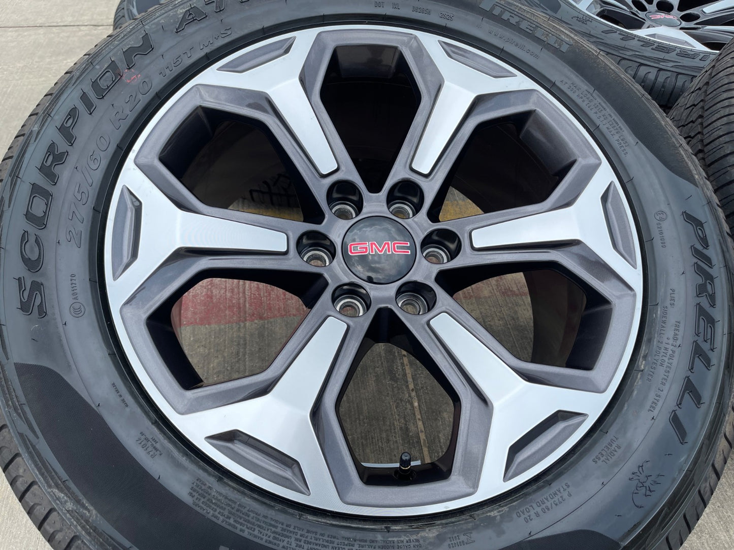 20" GMC Sierra AT4X Canyon Chevy Silverado OEM wheels rims 2025 2026 2027 NEW