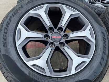 20" GMC Sierra AT4X Canyon Chevy Silverado OEM wheels rims 2025 2026 2027 NEW
