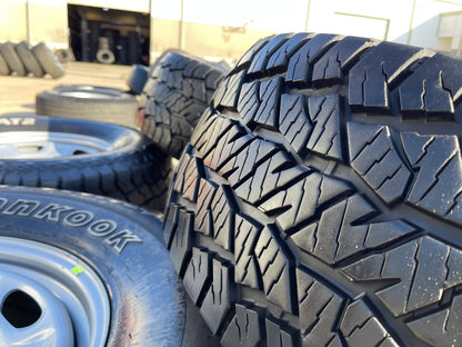 17" Ford F-250 F-350 OEM 3828 wheels rims tires HANKOOK DYNAPRO A/T2 35"