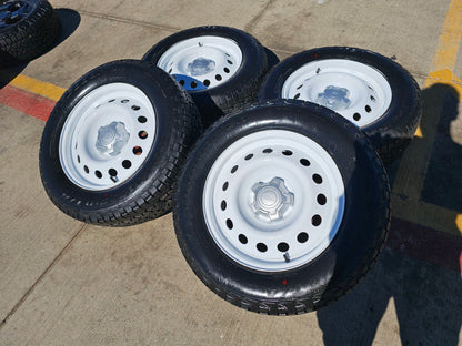 17" Ford Maverick Bronco Sport WHITE rims wheels 10415 OEM SET NEW BFG A/T