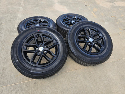 18" Jeep Grand Cherokee L OEM wheels rims 9286 Durango 2025 2026 MICHELIN NEW