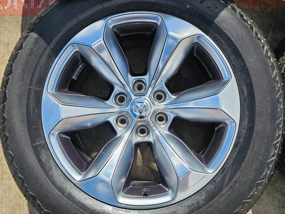 20" Dodge Ram 1500 OEM Laramie wheels rims 2681 tires HANKOOK DYNAPRO A/T2