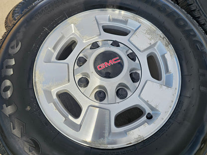 17" GMC Sierra Chevy Silverado 2500 3500 OEM 5500 wheels rims FIRESTONE NEW