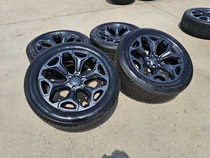 22" Dodge Ram 1500 OEM Laramie wheels LIMITED Gray 2685 2727 tires NEW