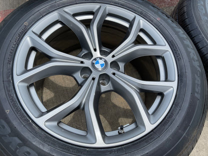 19" BMW X5 X6 X7 OEM 86458 Style 735 wheels rims SET FITS 2019-2027