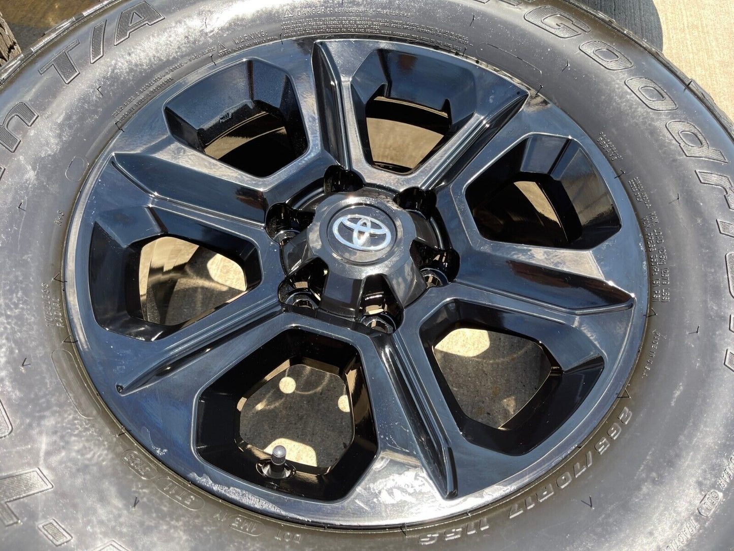 17" 4Runner Toyota Tacoma OEM black wheels rims 75153 FJ 2022 2023 2024 NEW