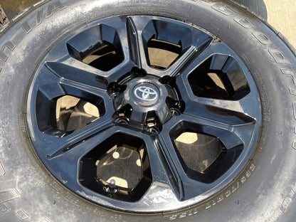 17" 4Runner Toyota Tacoma OEM black wheels rims 75153 FJ 2022 2023 2024 NEW