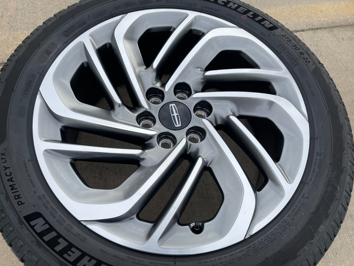 22" Lincoln Navigator OEM 94225 rim wheel BLACK LABEL 2024 2025 2026 2027 NEW