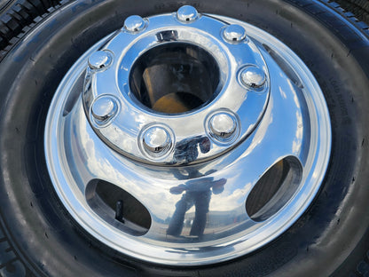 17" Ford F-350 Dually OEM 10477 10478 rims wheels SET tires MICHELIN NEW