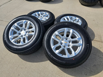 18" Chevy Silverado Suburban Tahoe OEM 14091 wheels rims GMC SET MICHELIN NEW
