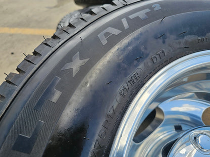 17" Ford F-350 Dually OEM 10477 10478 rims wheels SET tires MICHELIN NEW