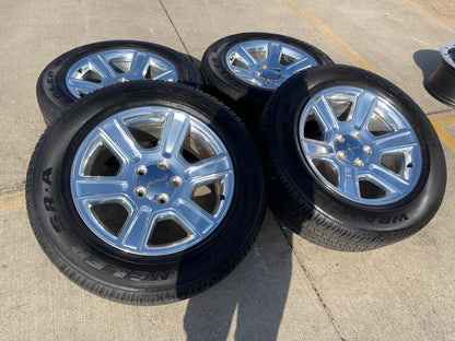 20" Dodge Ram 1500 OEM wheels rims 2561 2502 tires 2016 2017 2018 2019 2020 2021
