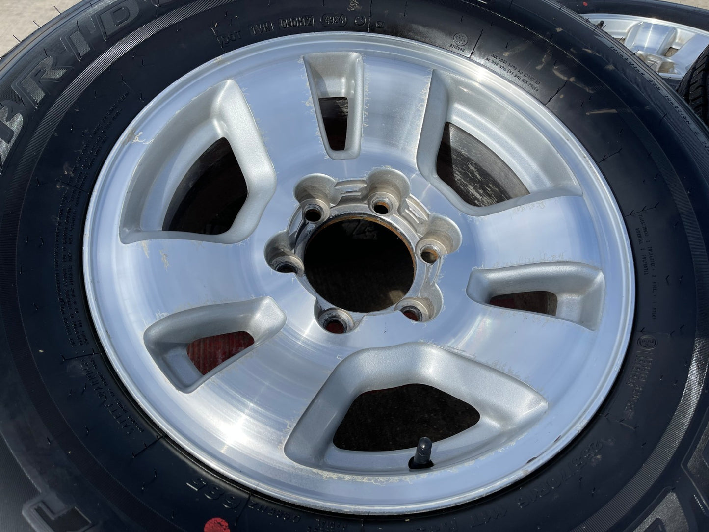 16" Toyota Tacoma wheels rims tires 69356 OEM 4Runner FJ Cruiser BRIDGESTONE