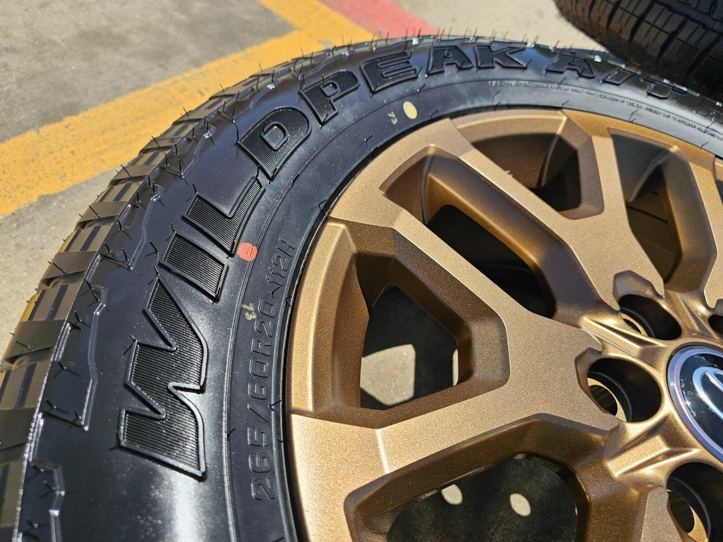 20" Toyota Tundra TSS TRD OEM wheels rims 95359 Sequoia bronze 2025 2026 NEW
