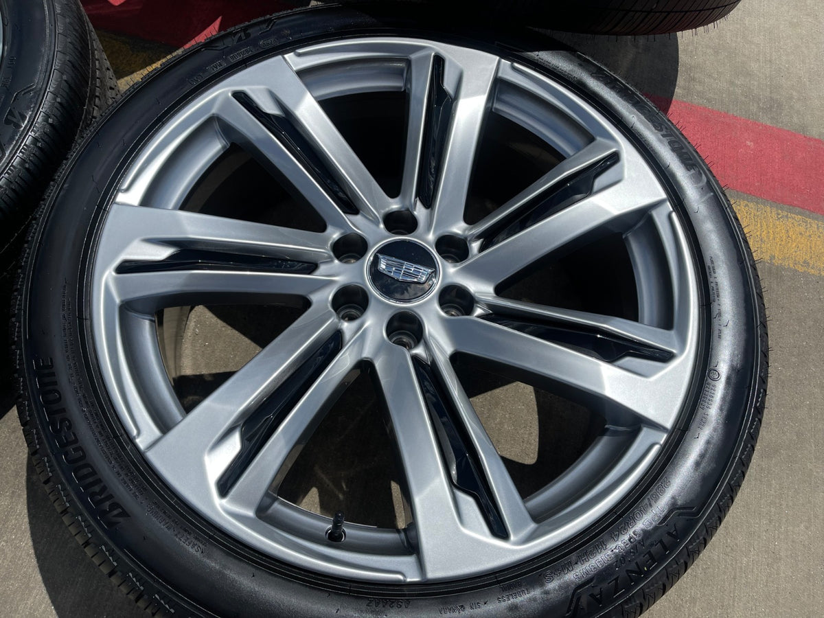 24" Cadillac Escalade V OEM PLATINUM wheels rims SET 2024 2025 2026 2027 NEW