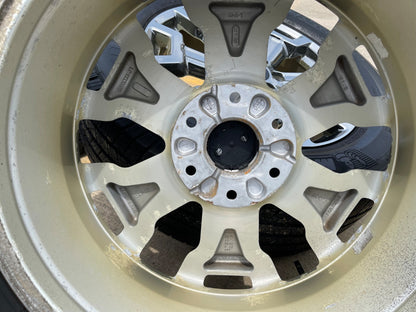 20" Nissan Titan XD OEM 62789 wheels rims tires CHROME MICHELIN