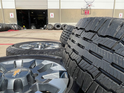 20" Chevy Silverado GMC Sierra 2500 3500 OEM 5960 5947 wheels rims SET MICHELIN
