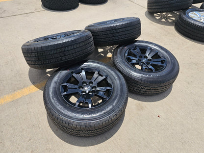 17" Chevy Colorado GMC Canyon OEM Black 5672 wheels rims tires NEW