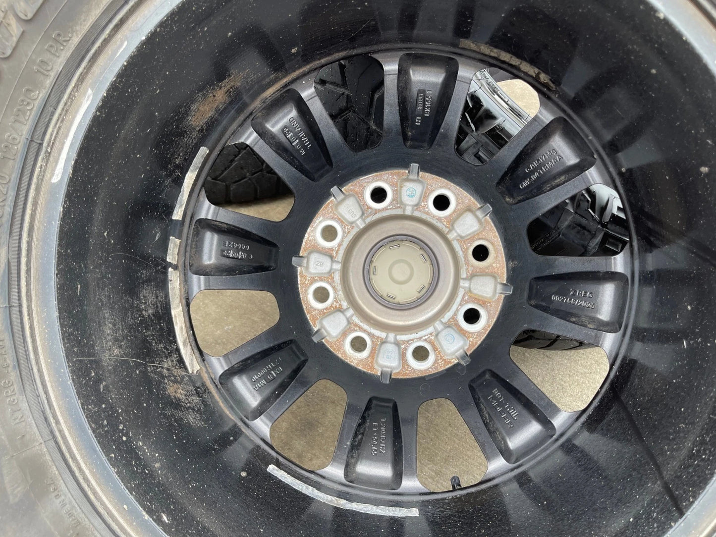 20" Dodge Ram 2500 3500 OEM wheels rims 2698 2699 tires NITTO RIDGE GRAPPLER