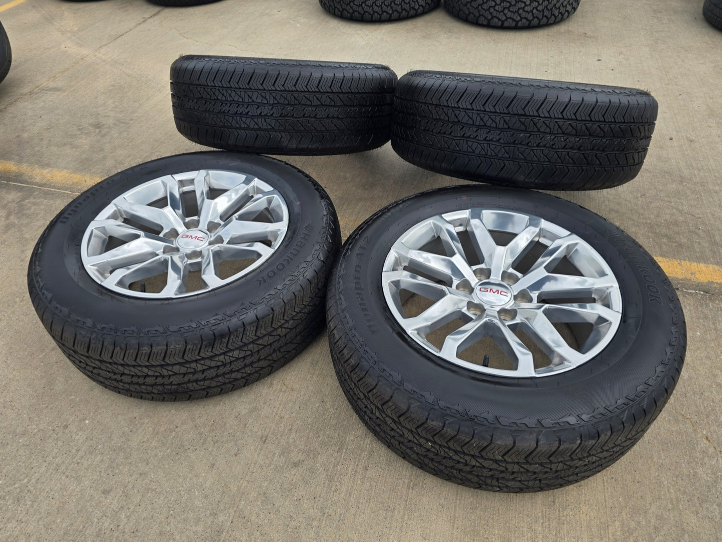 NEW 20" GMC Sierra Yukon AT4 Tahoe OEM wheels rims SET Rim #5924 Fits 1999-2027