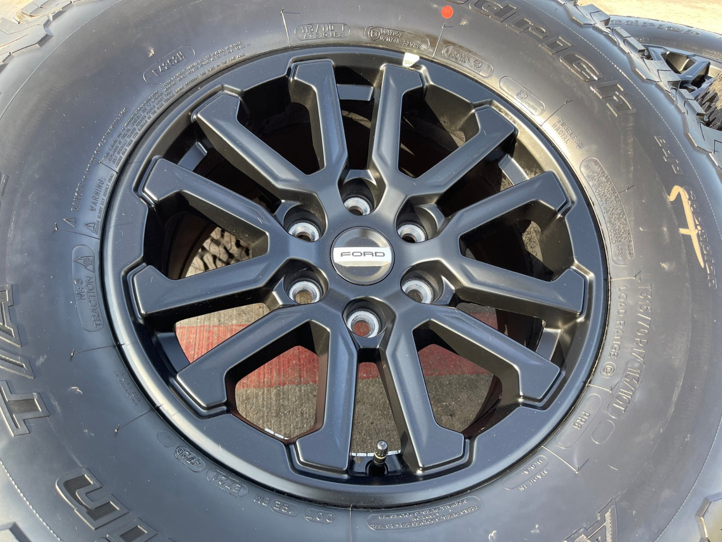17" Ford F-150 Raptor OEM 10611 rims wheels Bronco 2024 2025 2026 NEW BFG 35"