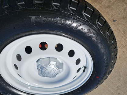 17" Ford Maverick Bronco Sport WHITE rims wheels 10415 OEM SET NEW BFG A/T