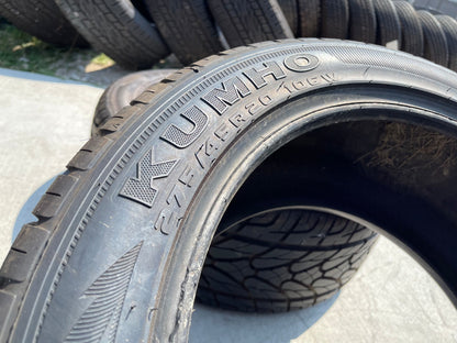 (1) 275/45/20 Kuhmo Ecsta STX tire 106W 275/45R20