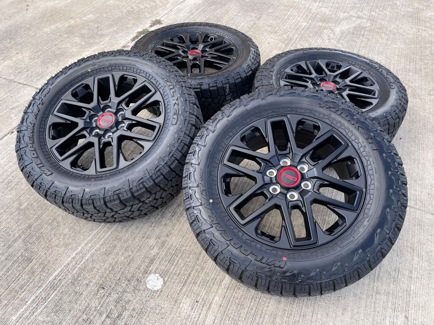 20" Toyota Tundra TRD wheels rims OEM TSS # 75276 95295 Sequoia SET FALKEN 33"