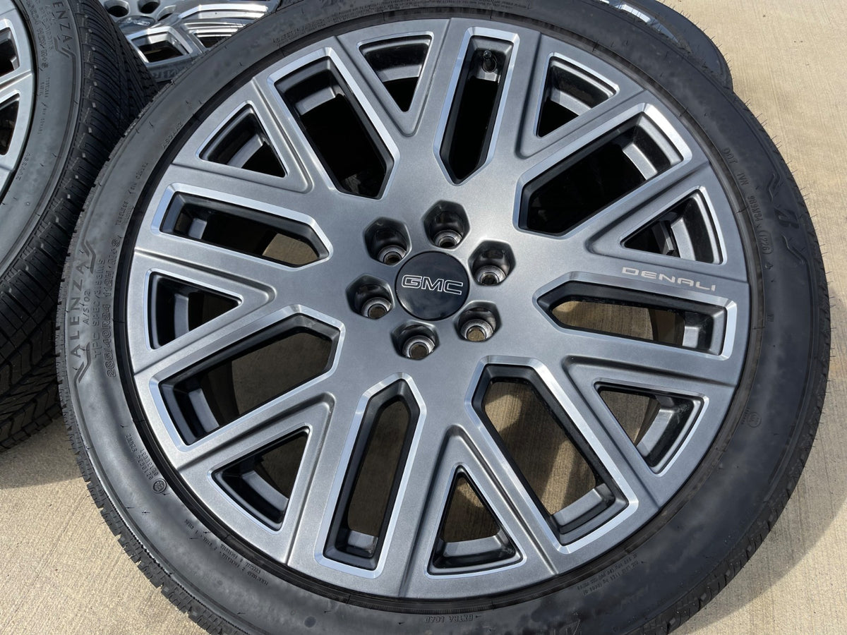 24" GMC Yukon Sierra DENALI OEM wheels rims 2023 2024 2025 2026 2027 NEW