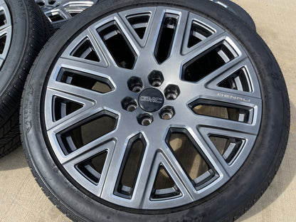 24" GMC Yukon Sierra DENALI OEM wheels rims 2023 2024 2025 2026 2027 NEW