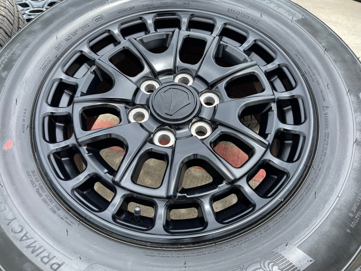 18" Toyota Tundra TSS T FORCE TRD OEM black wheels rims Sequoia 2025 2026 NEW
