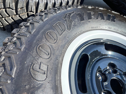 17" Ford Bronco HERITAGE Edition wheels rims white 2025 2026 GOODYEAR 35"