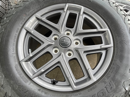 17" Jeep Wrangler Rubicon OEM wheels rims 9324 Gladiator 2025 2026 SET NEXEN NEW