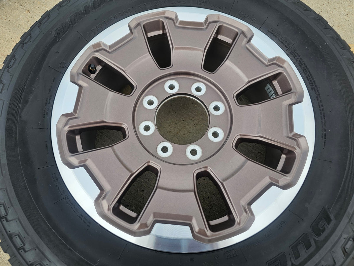 20" Ford F-250 F-350 OEM 10487 LIMITED KING RANCH tan wheel rim spare single