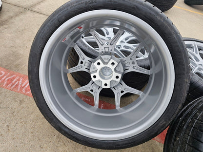 19" + 20" VOSSEN HF-5 Chevy Corvette C8 OEM wheels rims tires NEW