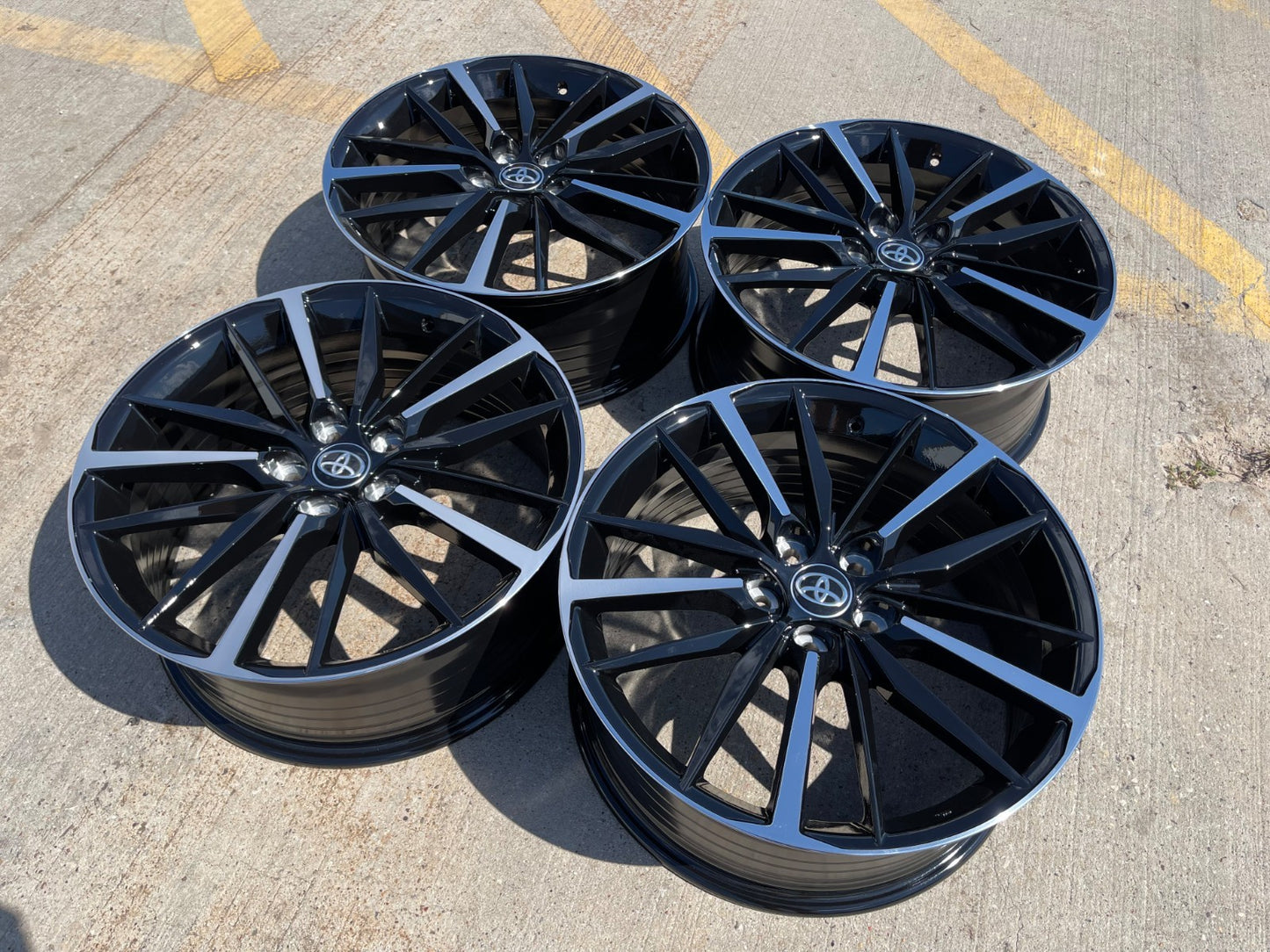 19" Toyota Camry OEM Replica wheels rims 75222 Avalon Lexus 2021 2025 2026 NEW