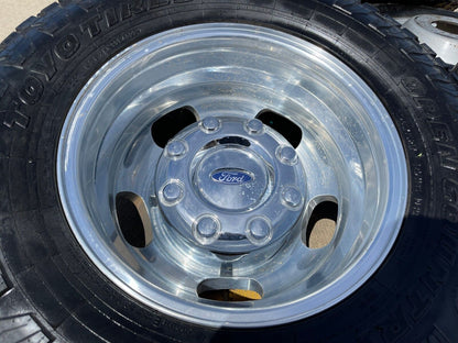 17" Ford F-350 Dually OEM 14077 14078 rims wheels 2023 2024 2025 TOYO