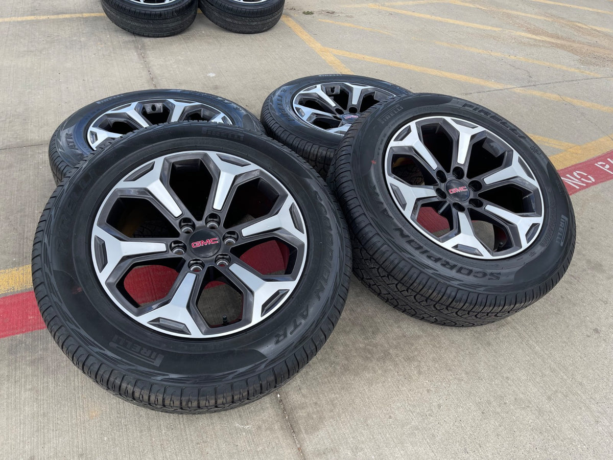 20" GMC Sierra AT4X Canyon Chevy Silverado OEM wheels rims 2025 2026 2027 NEW